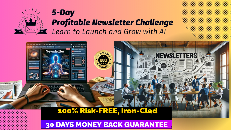 5-Day Profitable Newsletter Challenge review