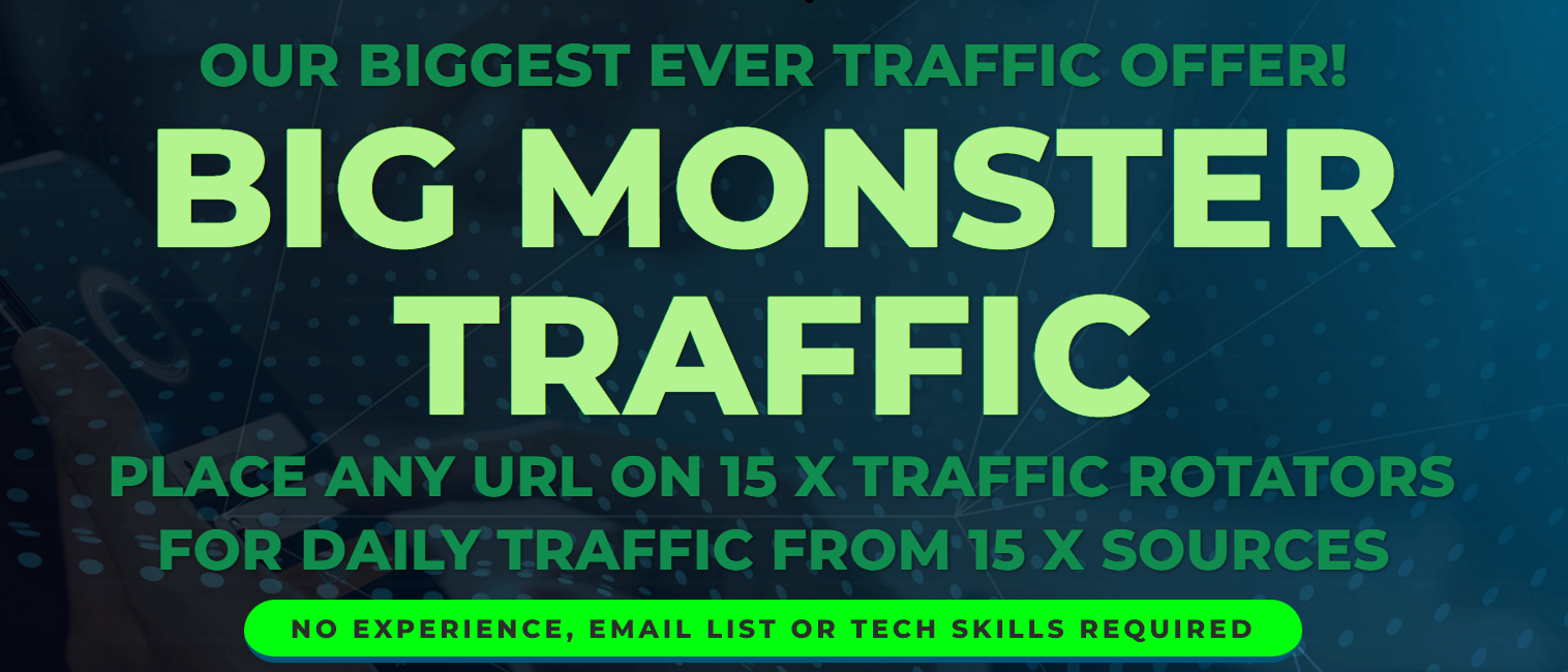 Big Monster Traffic Review