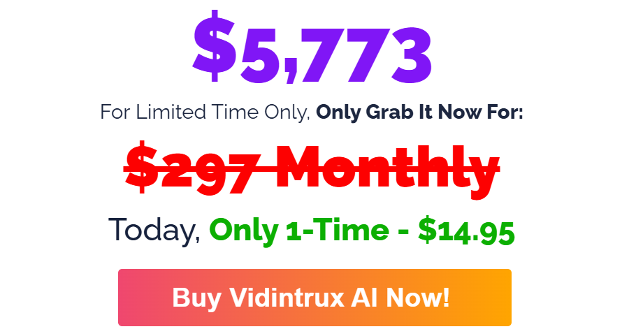 Vidintrux AI Review Price